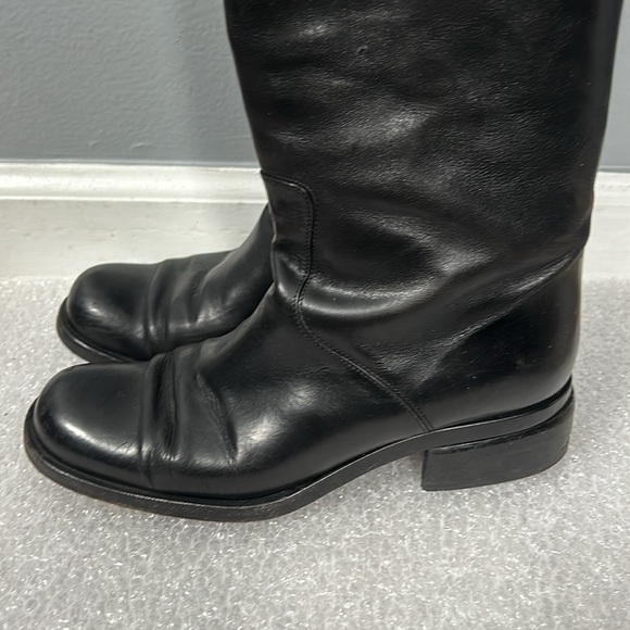 Joan & David Stunning Leather Tall Riding Style Boots Handmade in Italy size 6 M - Picture 4 of 17